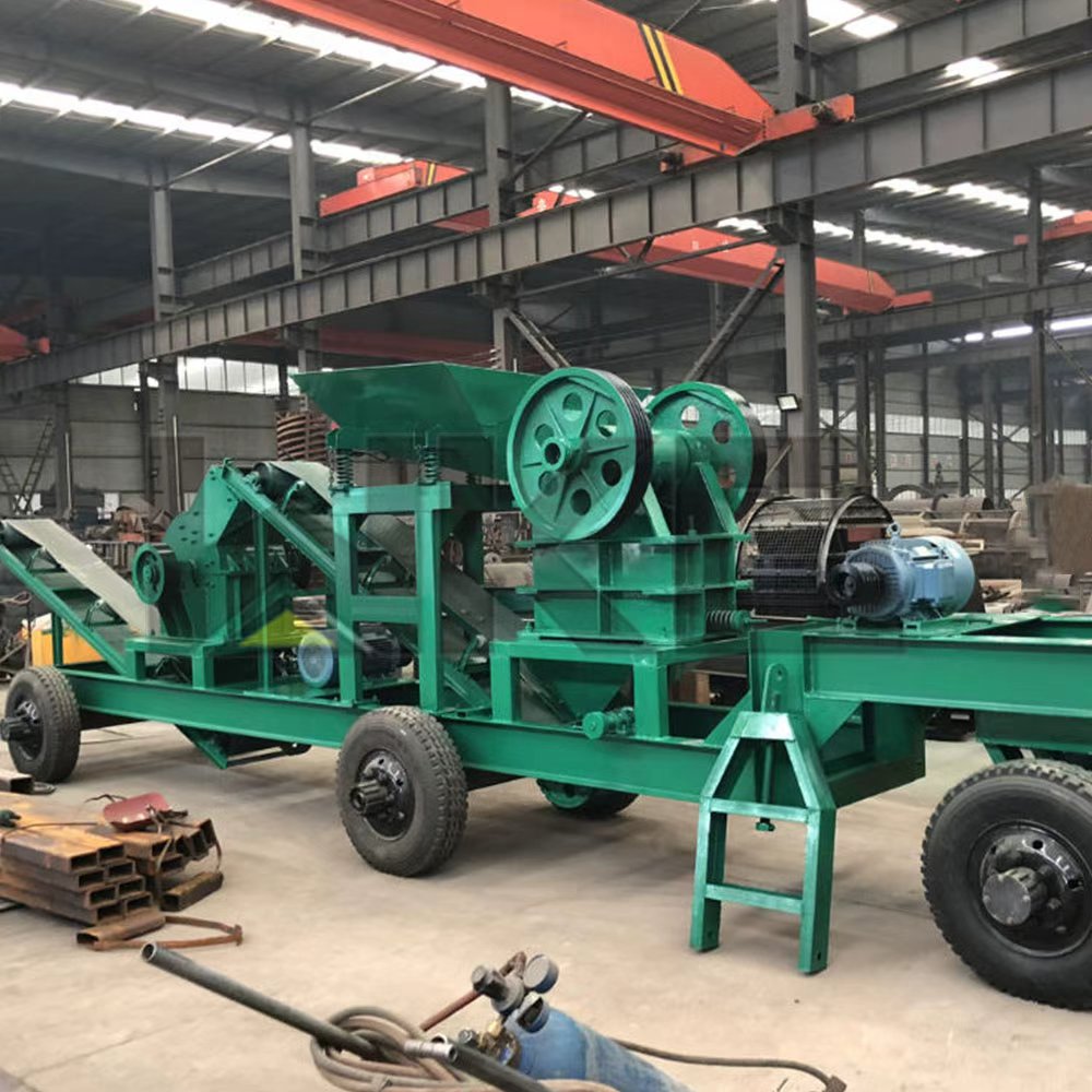 Hammer Mill combined with Jaw Crusher