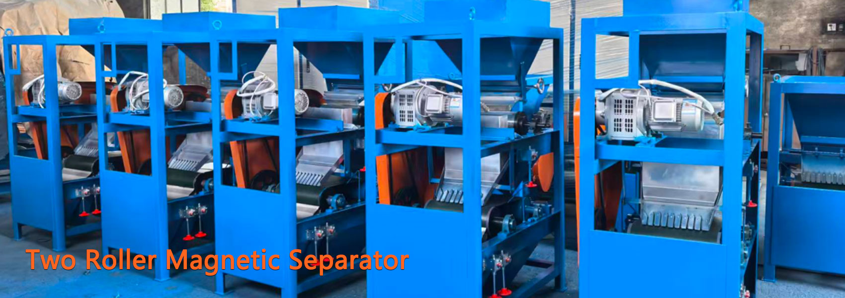 Two Roller Magnetic Separator