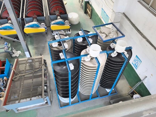 Plastic ABS PP Spiral Chute Concentrator
